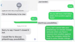 Elon Musk Bill Gates Texts