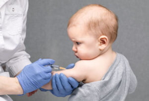 Baby Receiving Vaccination