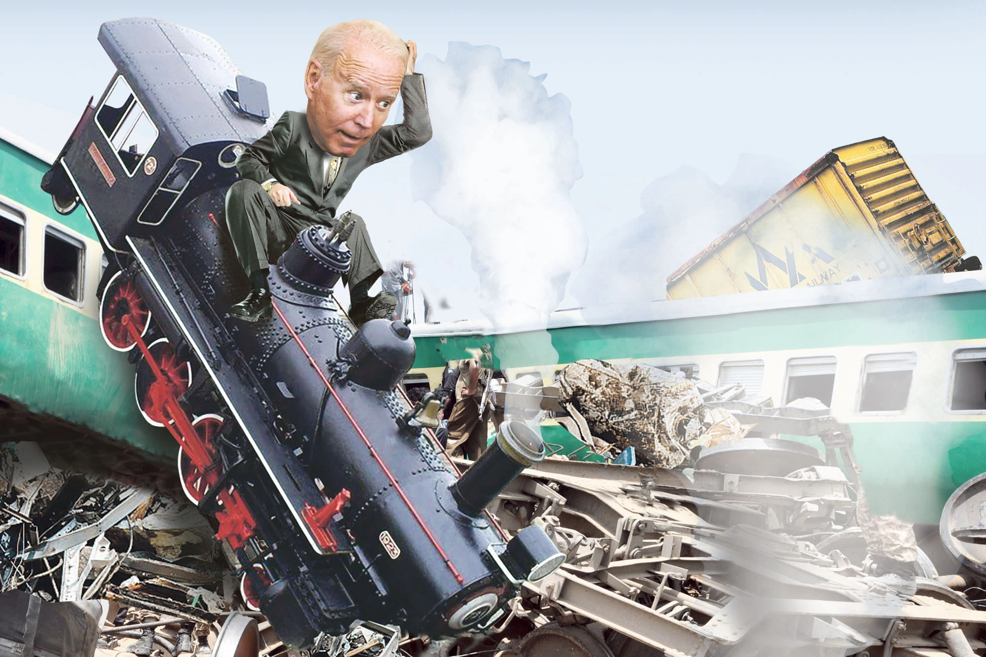 President Joe Biden: Train Wreck
