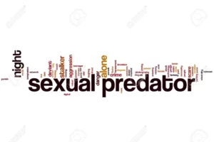 Sexual predator word cloud