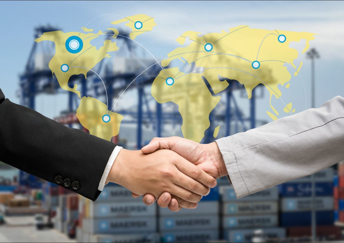 World Trade Handshake