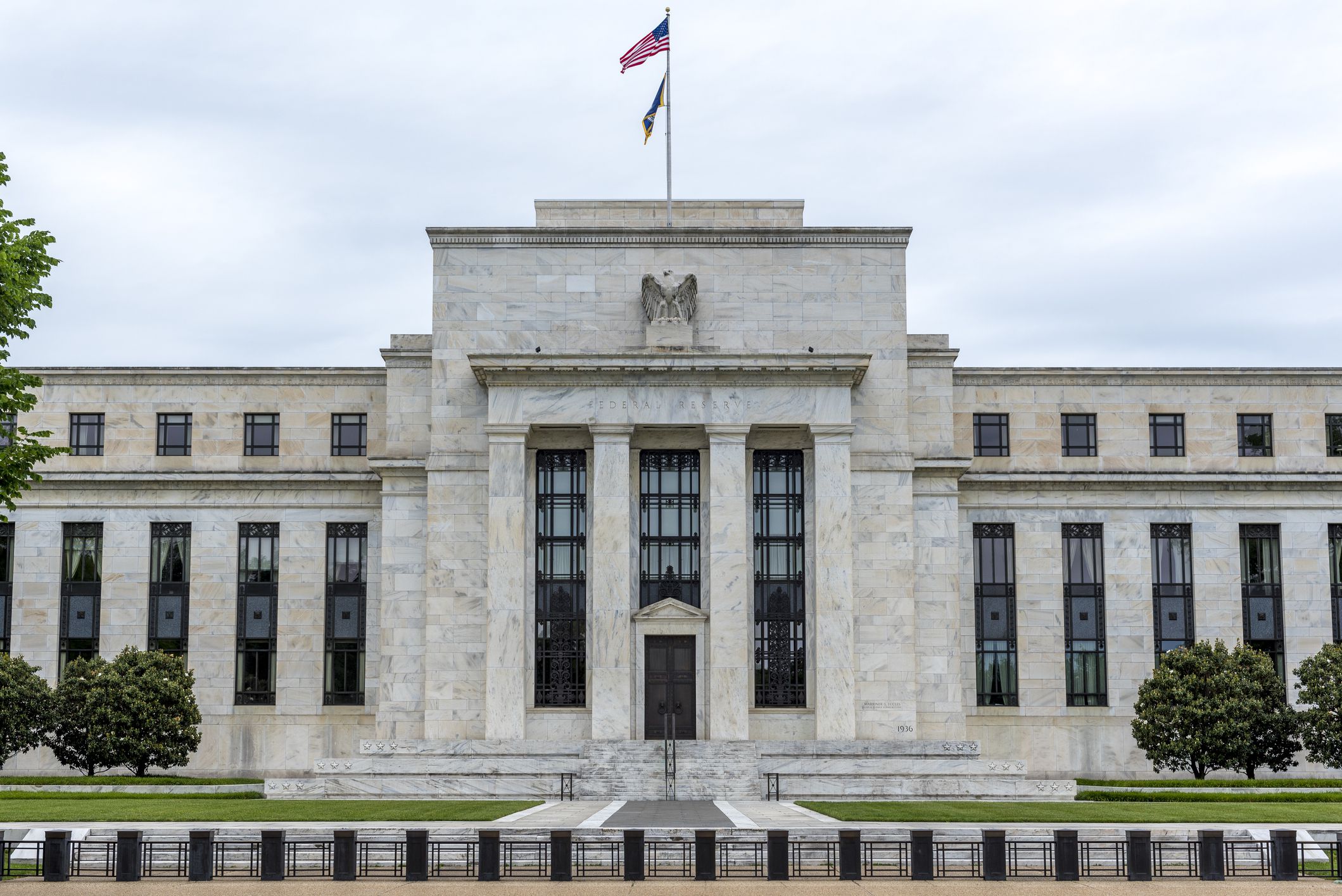 United States Federal Reserve building - Washington DC USA