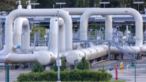 The Nord Stream 1 pipeline carrying Russian Natural Gas