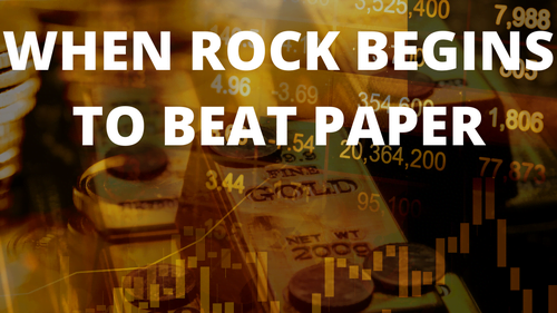 When Rock Begins to Beat Paper