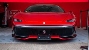 Ferrari SP38 seen at Goodwood Festival of Speed 2022