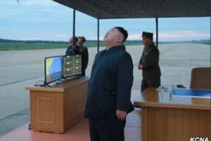 Kim John Un of North Korea watching Stock Markets