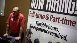 Job growth zoomed in March as payrolls jumped by 303,000 and unemployment dropped to 3.8%