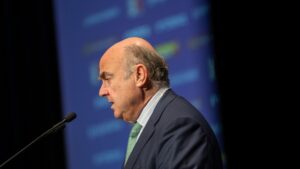 Markets are underestimating geopolitical risk, ECB's De Guindos says