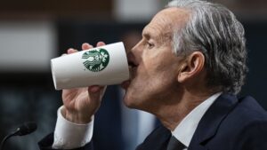 Ex-CEO Howard Schultz weighs in on Starbucks earnings miss