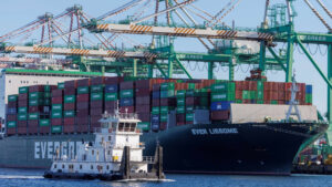 Port of Los Angeles sees shipping volume down 35% next week as tariffs bite
