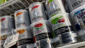 Charts indicate this beaten-down beverage stock is rebounding, headed $10 higher, says Carter Worth