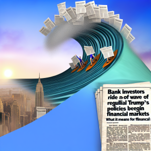 Bank investors bet on looser regulation under Trump. They are starting to see it