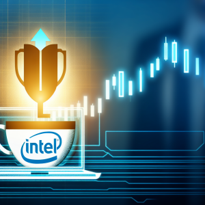Intel is forming a bunch of bullish chart patterns like the cup-and-handle and golden cross