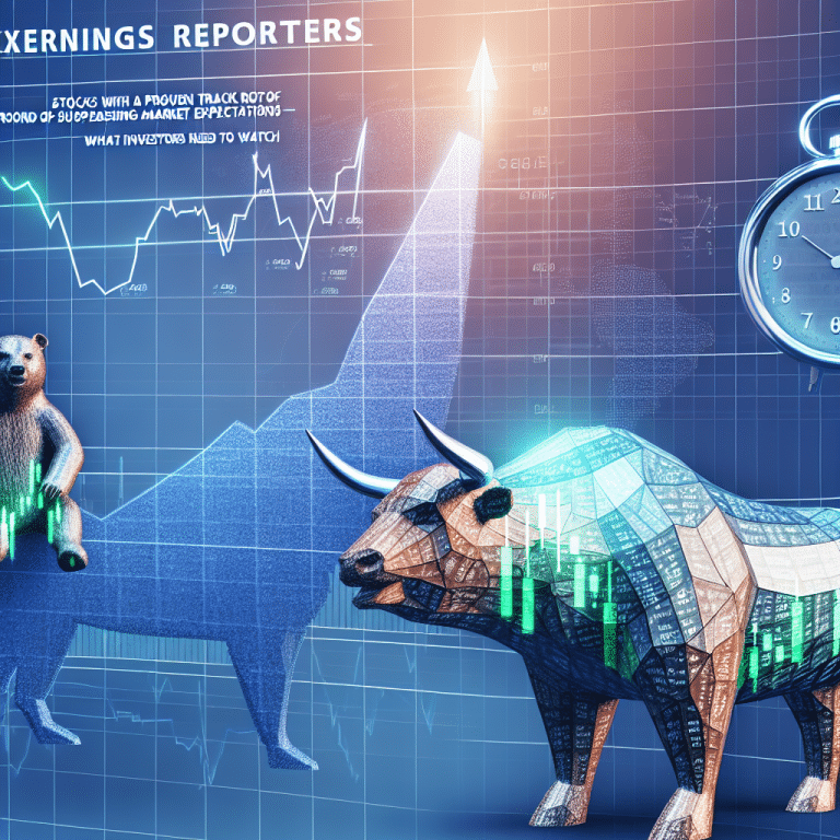 These stocks reporting earnings next have a history of beating expectations