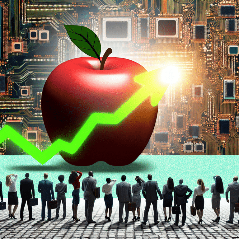 A rally for Apple leads Wall Street higher