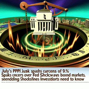 PPI Surges 0.9% in July, Shaking Fed Rate Cut Hopes and Rattling Bond Markets