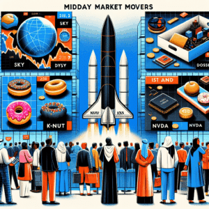 Stocks making the biggest moves midday: PSKY, DNUT, KSS, NVDA