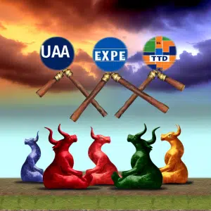Stocks making the biggest moves premarket: UAA, EXPE, TTD, MP
