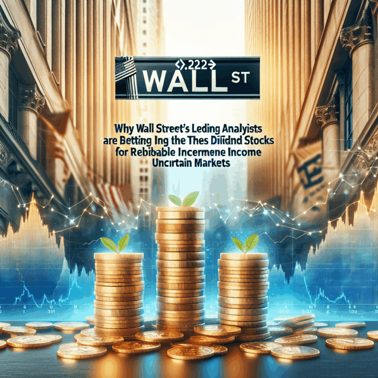 Top Wall Street analysts favor these 3 dividend stocks for steady returns