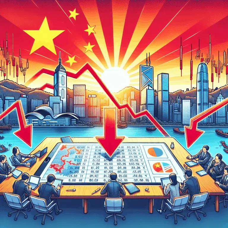 China Deflation Risks Intensify as Trade Data Weakens; Hang Seng Index Gains