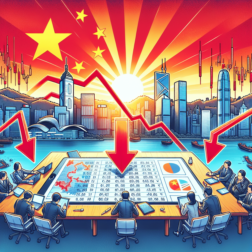 China Deflation Risks Intensify as Trade Data Weakens; Hang Seng Index Gains