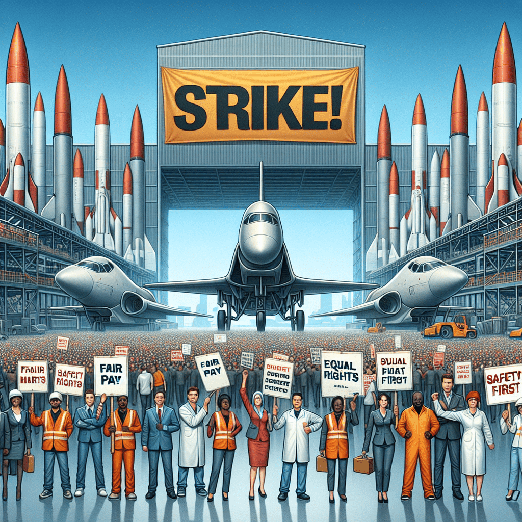 Striking defense workers reject Boeing contract offer