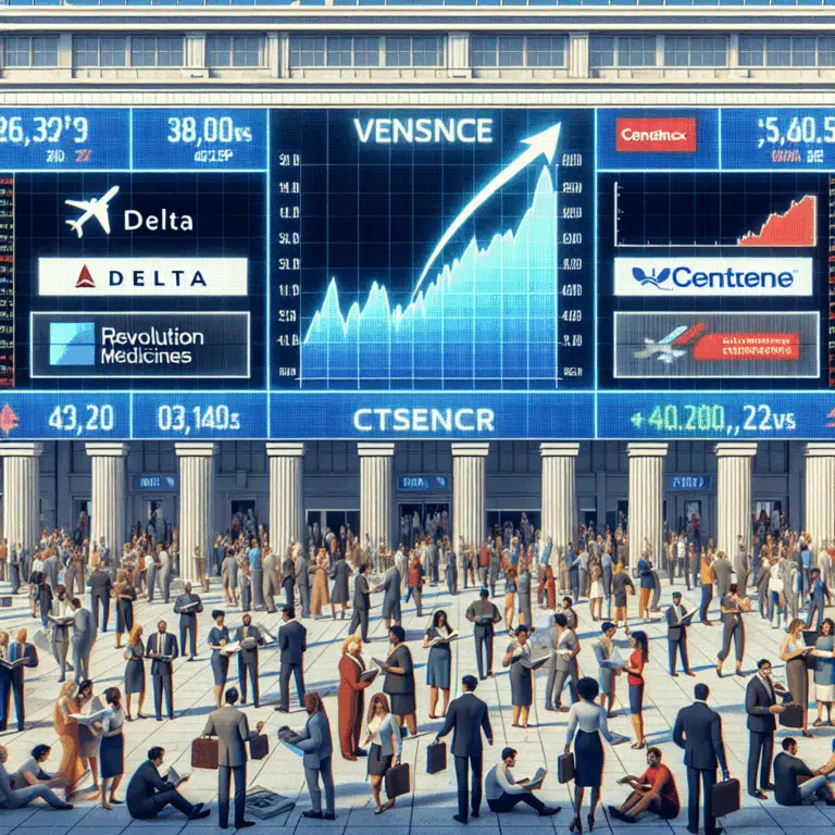 Stocks making the biggest moves midday: DAL, RVMD, CNC