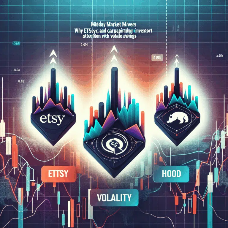 Stocks making the biggest moves midday: ETSY, GOOS, HOOD, GOOS