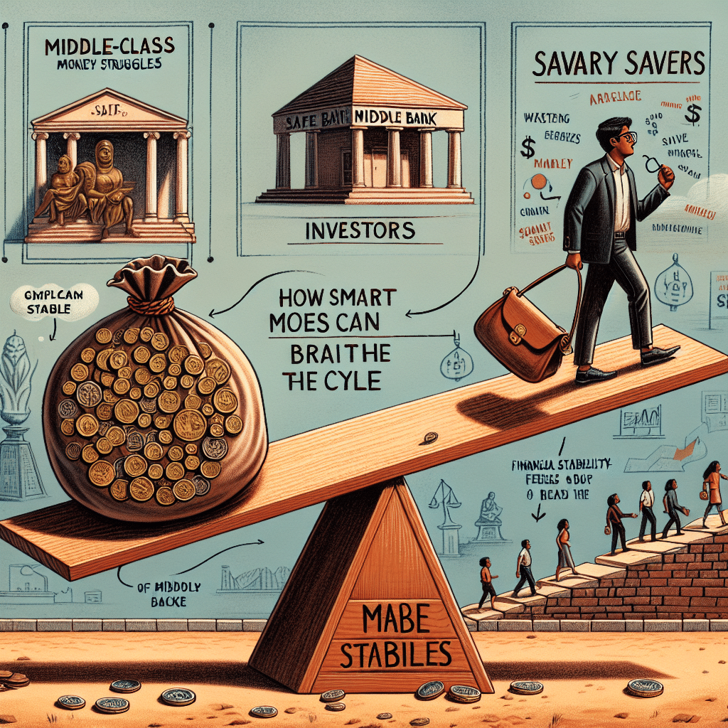 I’m middle class, but feel like I’m always on the brink of financial collapse — how do I finally pull ahead?