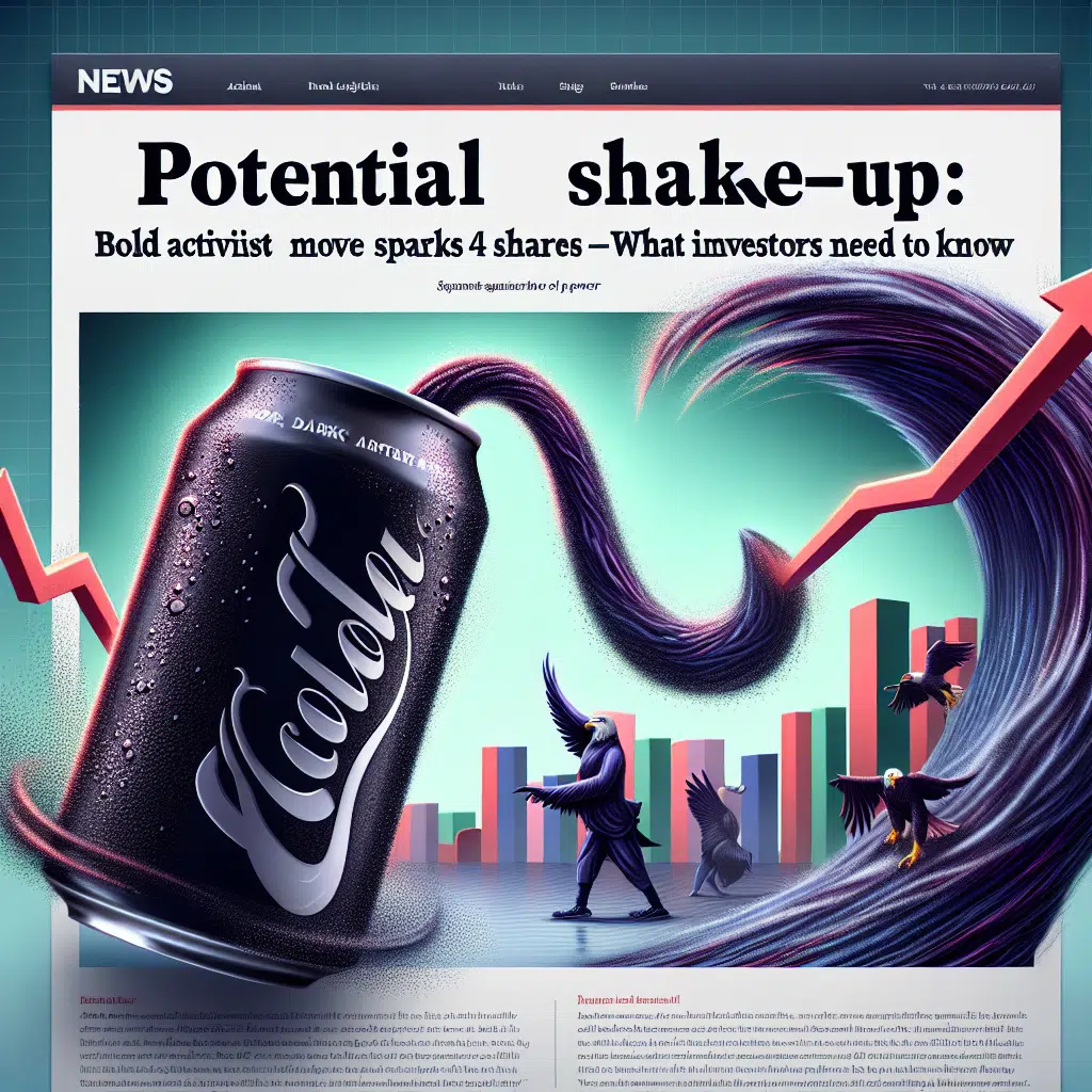 Pepsi shares jump 4% after WSJ reports Elliott planning major activist campaign