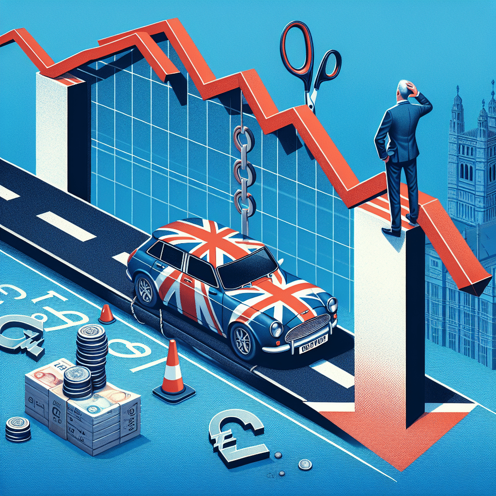 UK economy loses momentum, BoE faces tough rate-cut dilemma; GBP/USD Dips