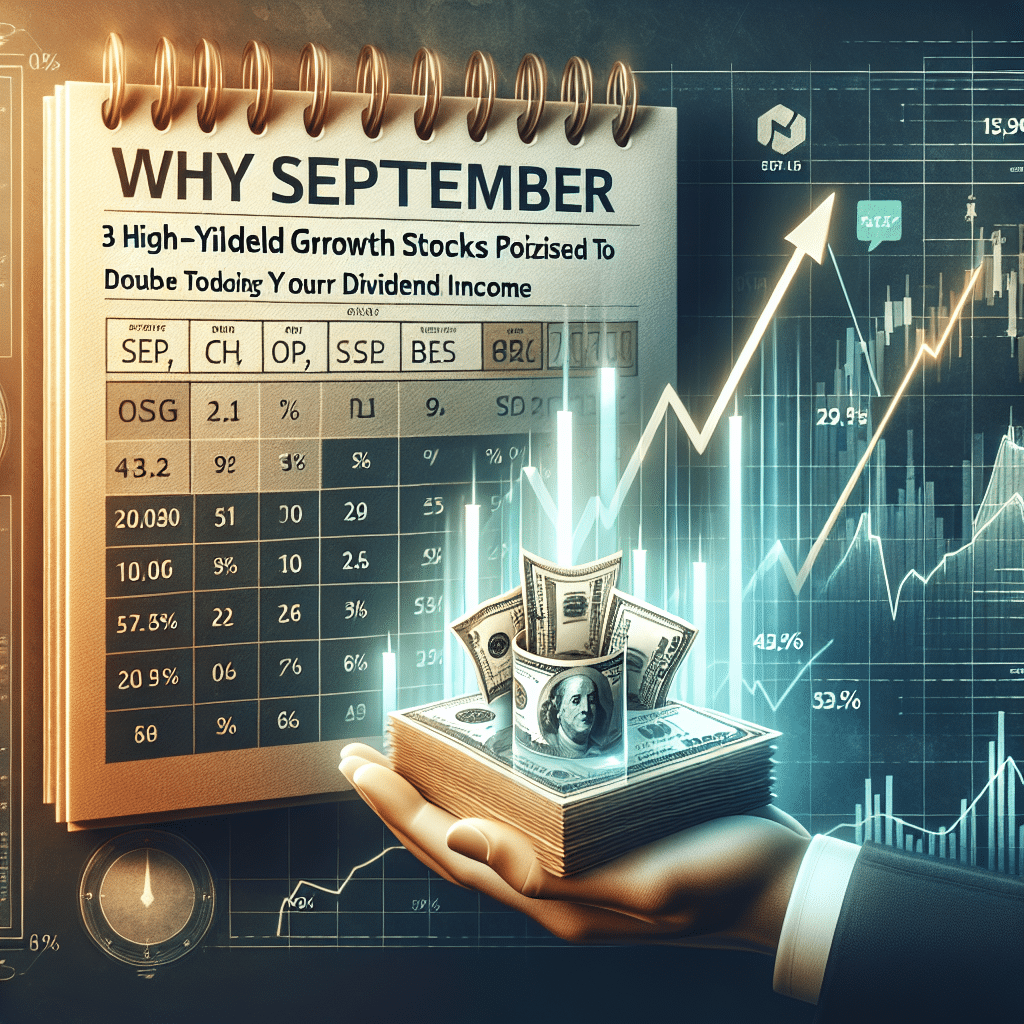 3 Dividend-Paying Growth Stocks to Double Up on and Buy in September