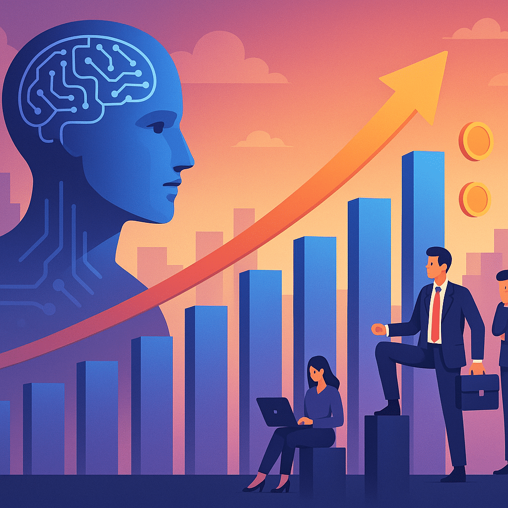 AI drives huge productivity gains for big companies, small ones left behind