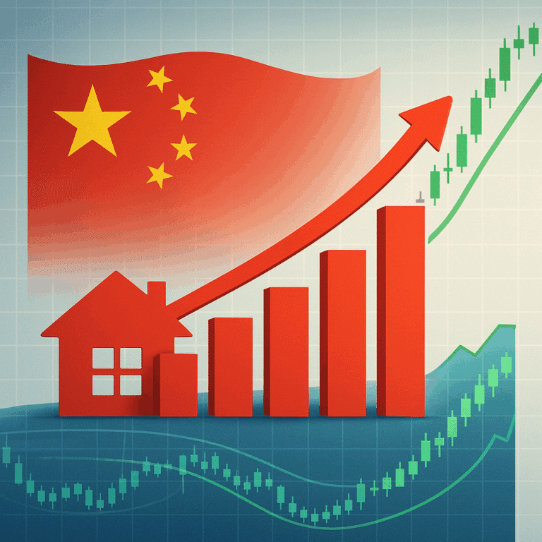 China Housing Stimulus Bets Lift CSI 300 and Shanghai Composite