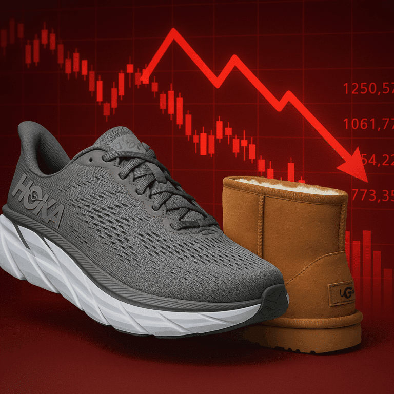 Deckers stock sinks on outlook worries over Hoka, Ugg growth