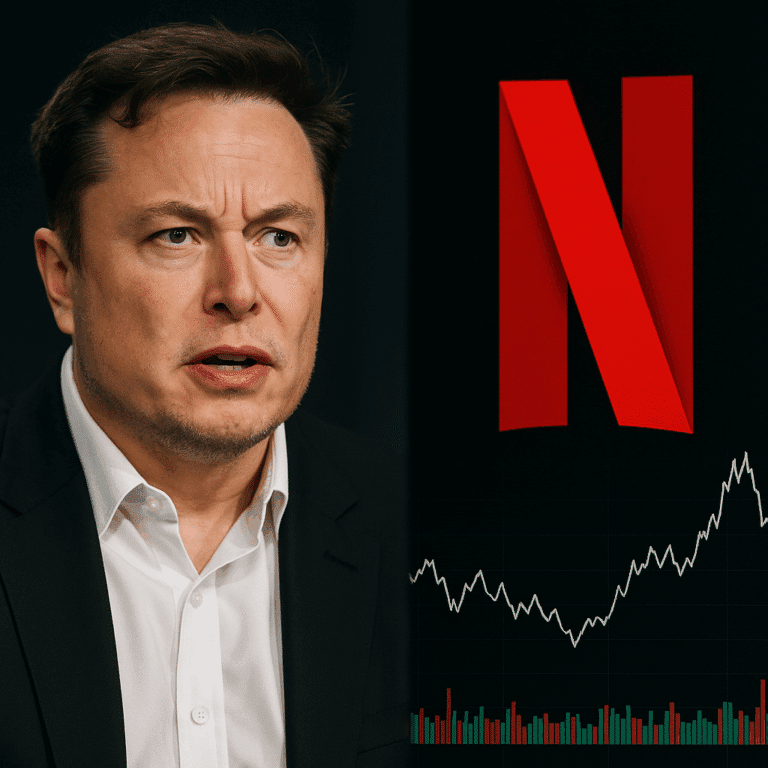 ‘Fast Money’ traders talk Netflix shares dropping after Elon Musk tells people to cancel
