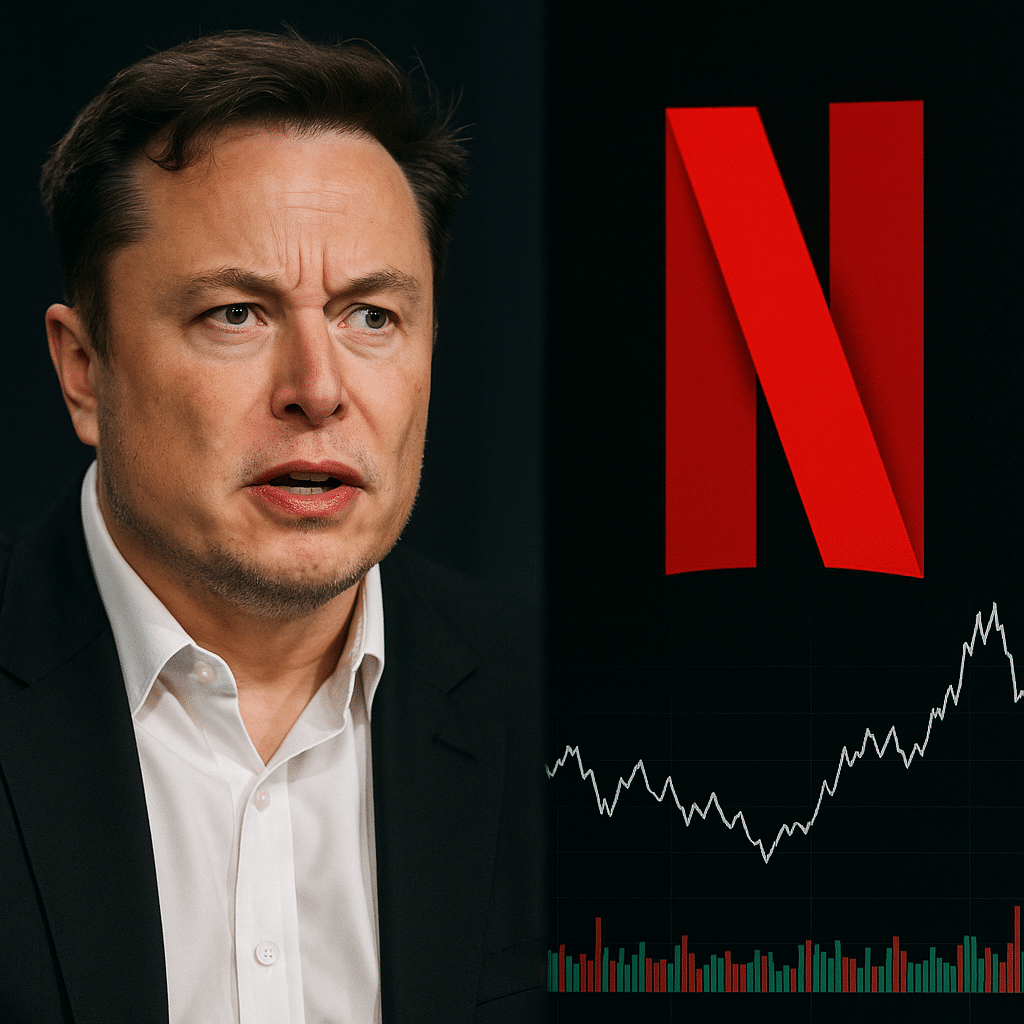 ‘Fast Money’ traders talk Netflix shares dropping after Elon Musk tells people to cancel