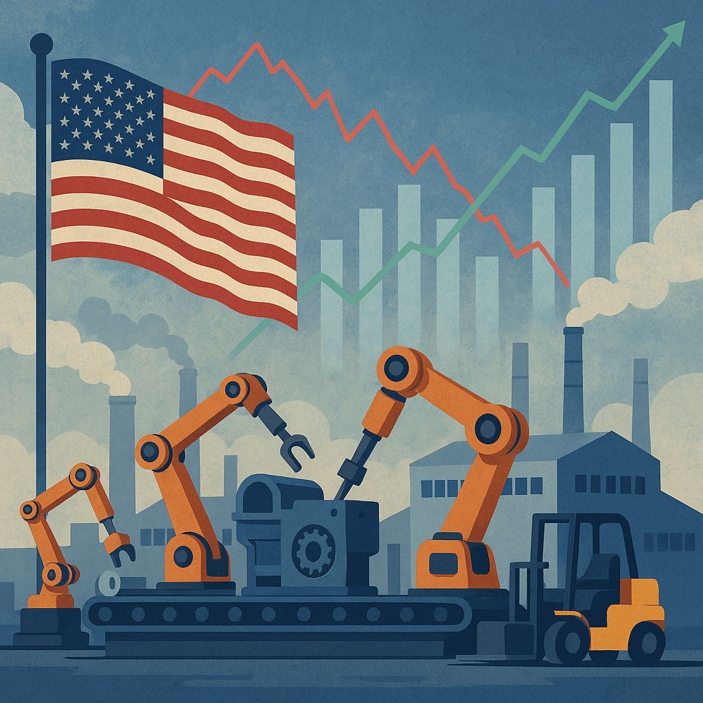 U.S. Manufacturing PMI Contracts Again, But Signs Point to Potential Rebound Ahead