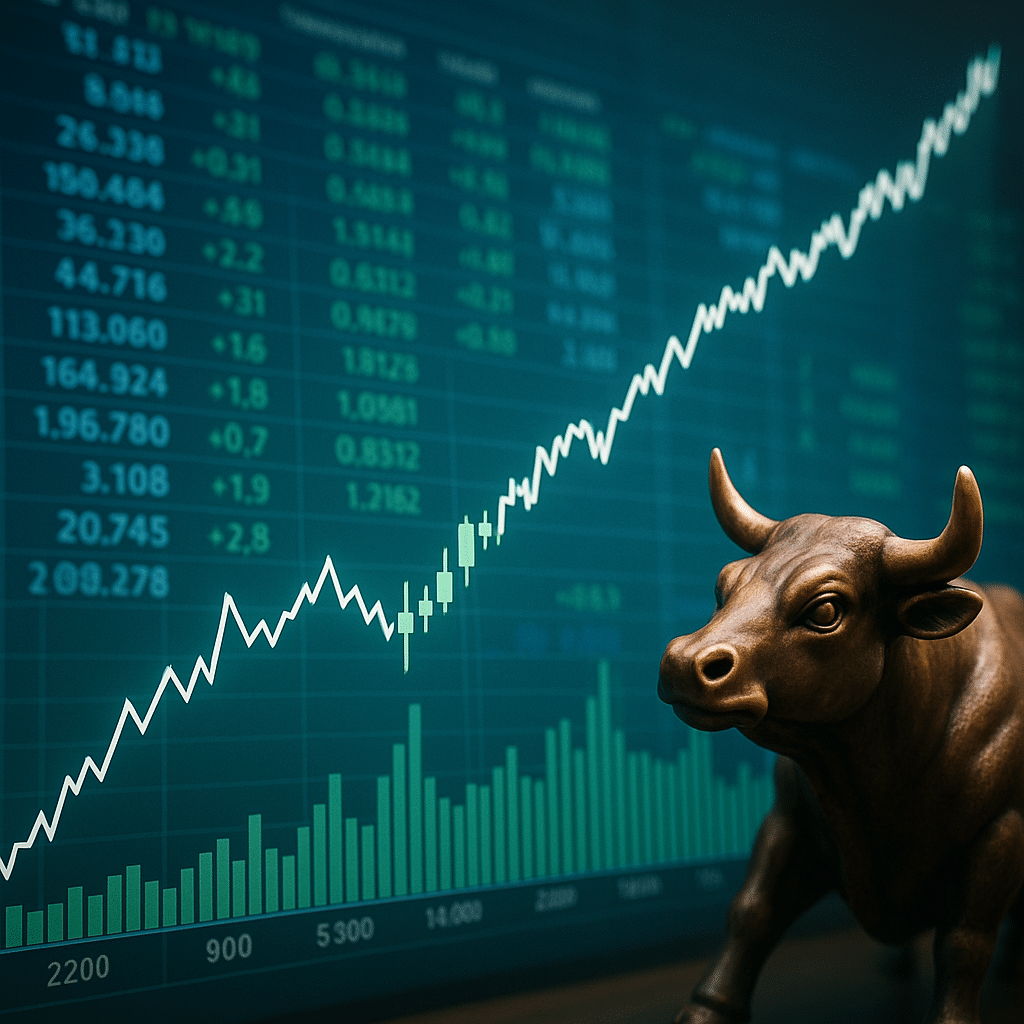 Dow rides into new week at record high. What investors are watching ahead